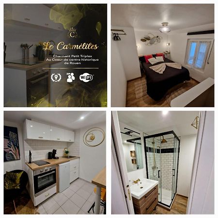 Apartament Le Petit Triplex Des Carmelites -Coeur Historique Rouen Zewnętrze zdjęcie